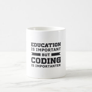 Taza De Café Codificación de código médico es importante progra