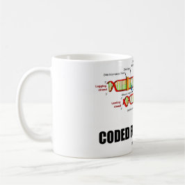 Taza De Café Codificado para el éxito (replicación del ADN)
