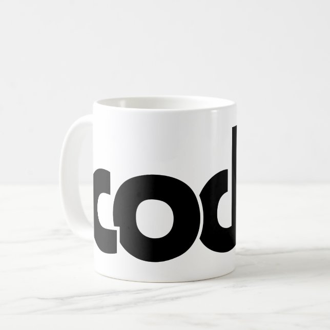 Taza De Café Codificador (Anverso izquierdo)