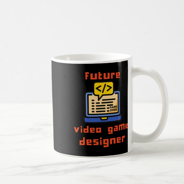 Taza De Café Codificador de programador de videojuegos (Derecha)