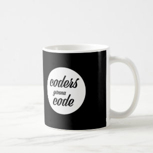 Taza De Café Codificadores que van a cifrar