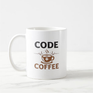 Taza De Café Código Café Humor de Enfermera Turno Vida