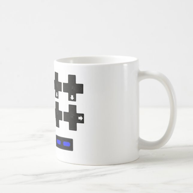 Taza De Café Código Contra Konami (Derecha)