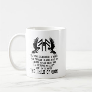Taza De Café Código Cuervo Vikingo