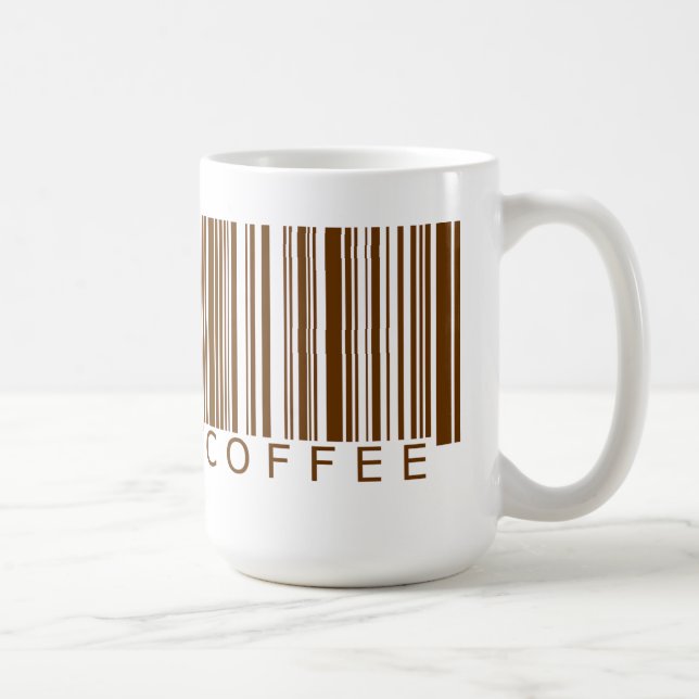 Taza De Café Código de barras del café (Derecha)