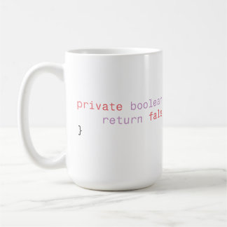 Taza De Café código de fragmento de código Java