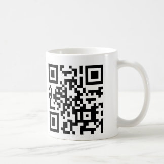 Taza De Café ¿Código de QR cómo ahora vaca de Brown?