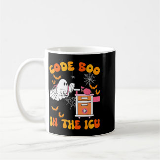 Taza De Café Código Fantasma Boo En La Uci Regalo De Enfermería