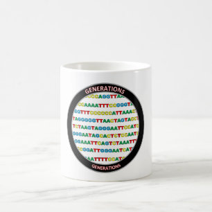 TAZA DE CAFÉ CÓDIGO GENÉTICO