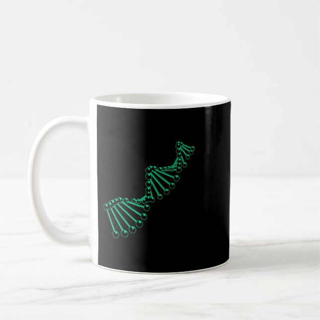 Taza De Café Código Genético del ADN Biólogo de regalo Ciencia  (Izquierda)