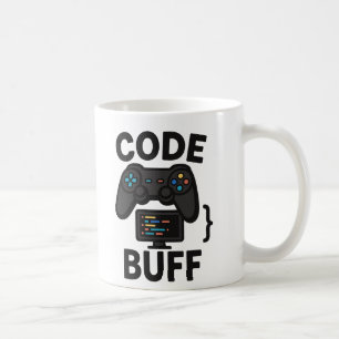 Taza De Café Código. Jugar. Repite.   Mug para programadores y 