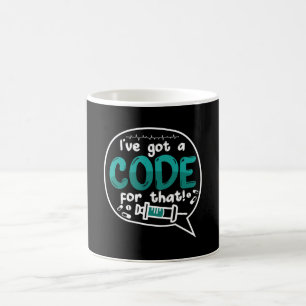Taza De Café Código médico Tengo un código para esa codificació
