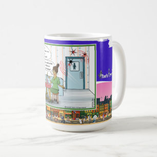 Taza De Café Código Morse Humor Clásico de Juego de Palabras