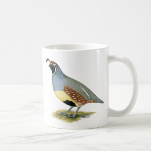 Taza De Café Codornices del desierto de Gambel