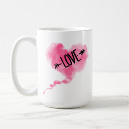 Taza De Café Cœur Nuage rose Tasse
