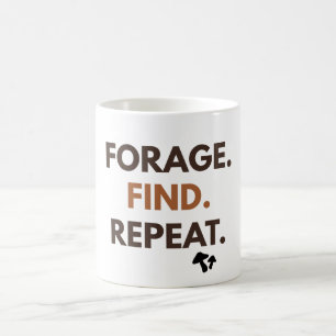 Taza De Café Coff de Forrajeo Encuentra Repite Forrajeo de Hong