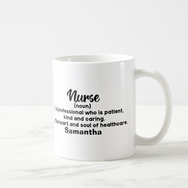 Taza De Café Coffe de definición de enfermería motivacional per (Derecha)