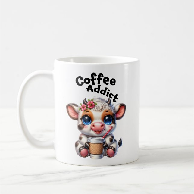 Taza De Café Coffee Addict Mug (Izquierda)