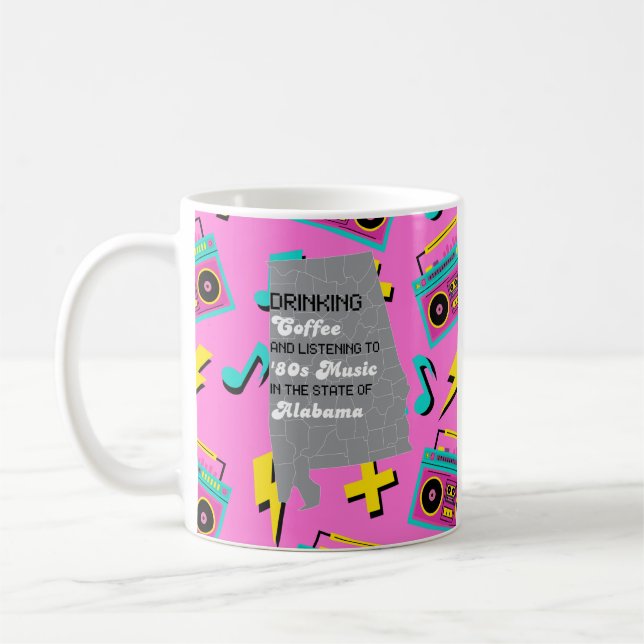 Taza De Café Coffee and '80s Music in Alabama  (Izquierda)