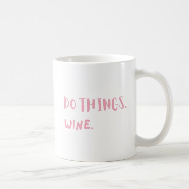 Taza De Café Coffee and Wine Lover Mug (Derecha)
