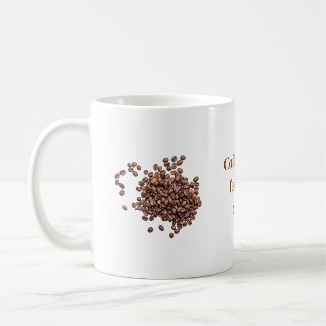 Taza De Café Coffee bean mug (Izquierda)