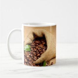 Taza De Café Coffee Beans Bag Sticker – Rustic Coffee Lover