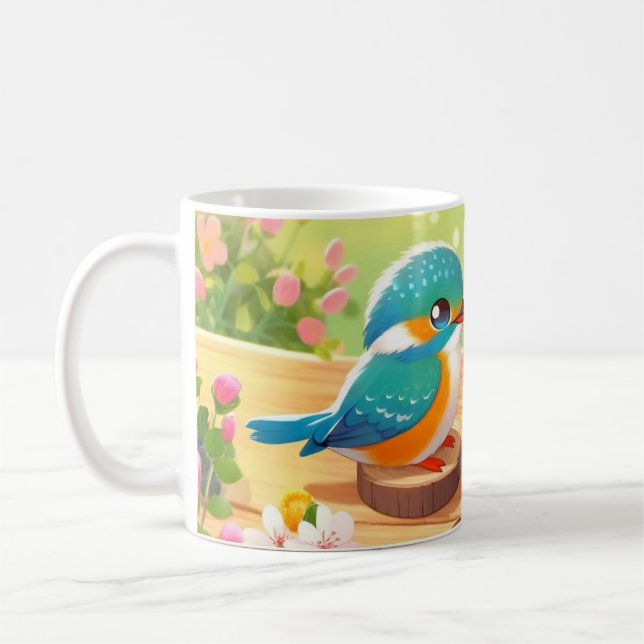 Taza De Café coffee birds (Izquierda)