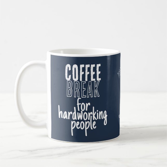 Taza De Café Coffee Break – Great Ideas – Midnight Blue (Izquierda)