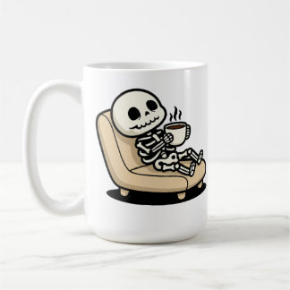 Taza De Café Coffee Break – Grim Reaper Dark Humor Coffee