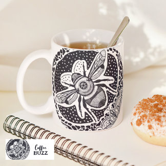 Taza De Café Coffee Buzz Bumble Bee