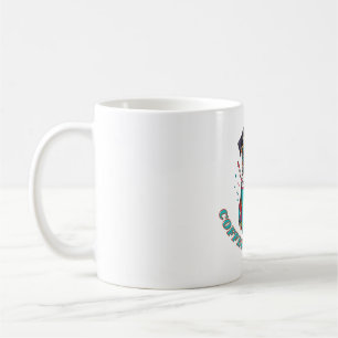 Taza De Café Coffee & Canines Camiseta - Café Para Perros Amado