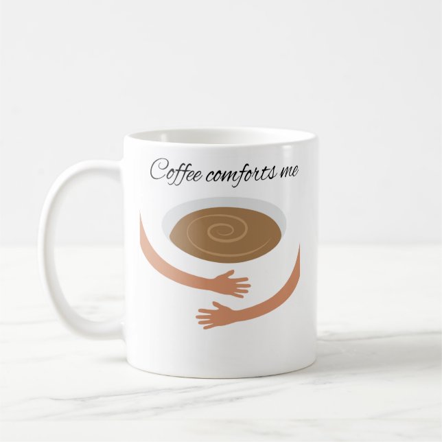 Taza De Café Coffee Comfort me Mug (Izquierda)