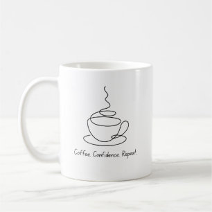 Taza De Café Coffee Confidence Repeat Mug