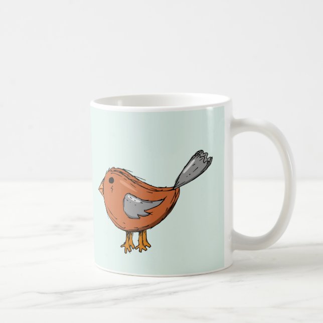 Taza De Café Coffee de doble cara Mug BIRDs (Derecha)