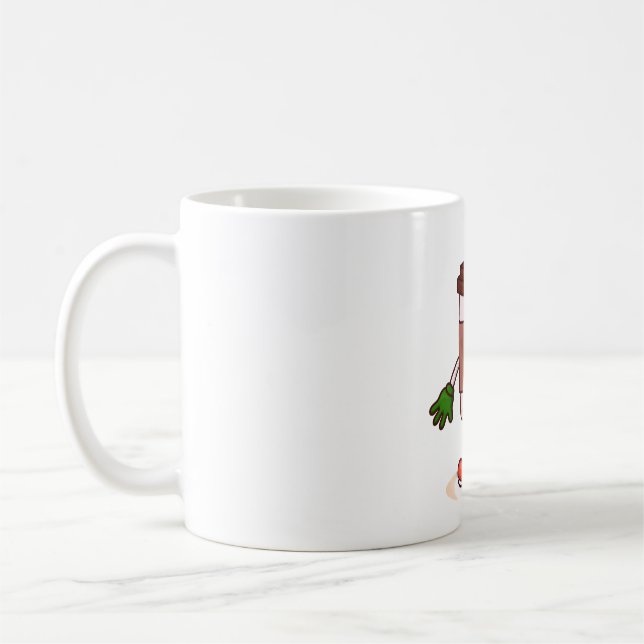 Taza De Café Coffee divertido (Izquierda)