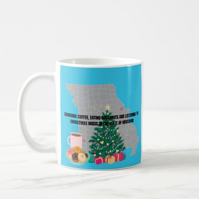 Taza De Café Coffee, Donuts and Christmas Music in Missouri  (Izquierda)
