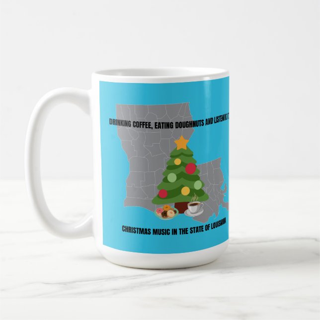 Taza De Café Coffee, Doughnuts and Christmas Music in Louisiana (Izquierda)