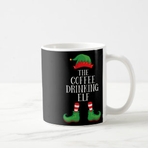 Taza De Café Coffee Elf Matching Group Xmas Funny Family Christ
