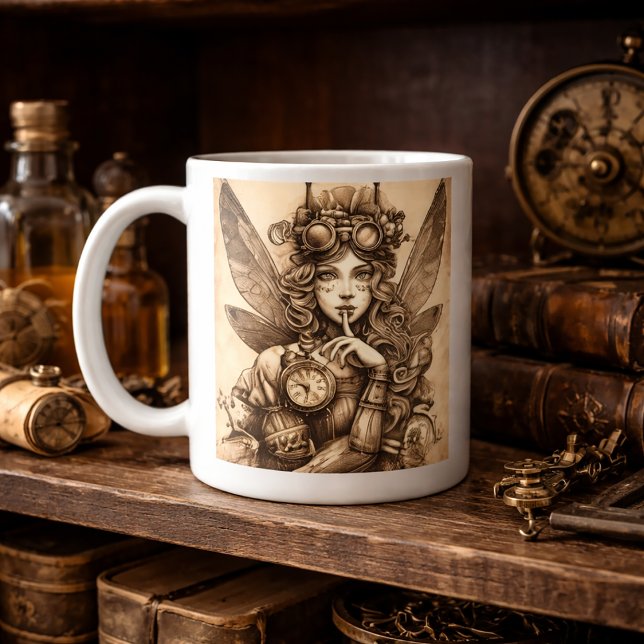 Taza De Café Coffee Enchantment Fairy (Subido por el creador)
