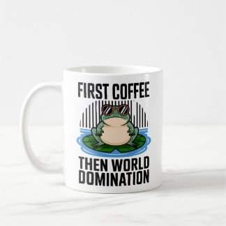 Taza De Café Coffee Frog