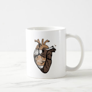 Taza De Café Coffee Heart Organ mug