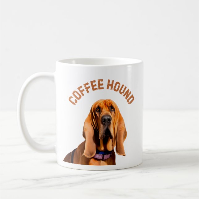 Taza De Café Coffee Hound Dog (Izquierda)