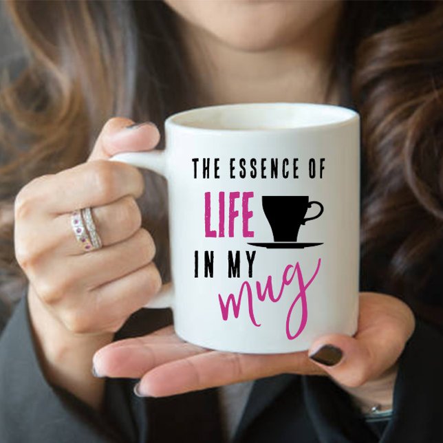 Taza De Café Coffee Life Quote  Mug (Subido por el creador)