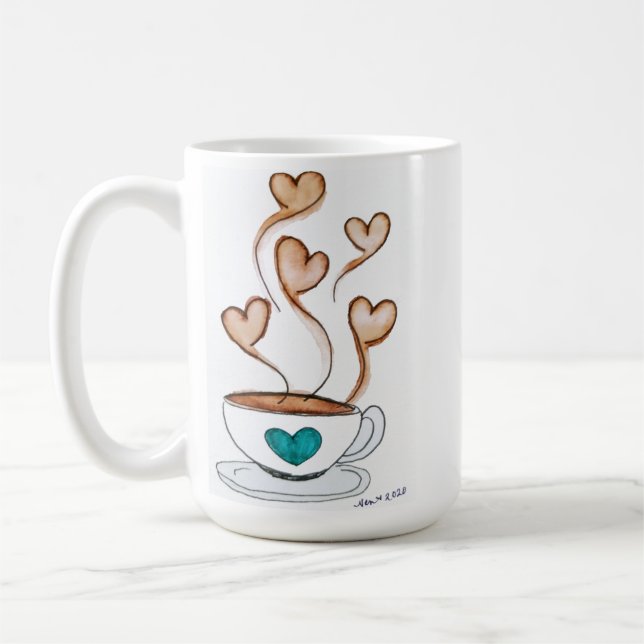 Taza De Café Coffee Love (Izquierda)