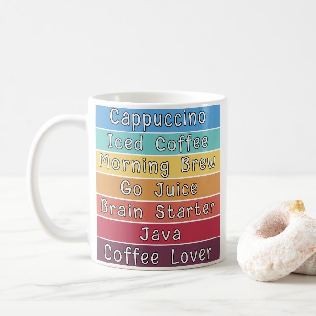 Taza De Café Coffee Lover (Con donut)