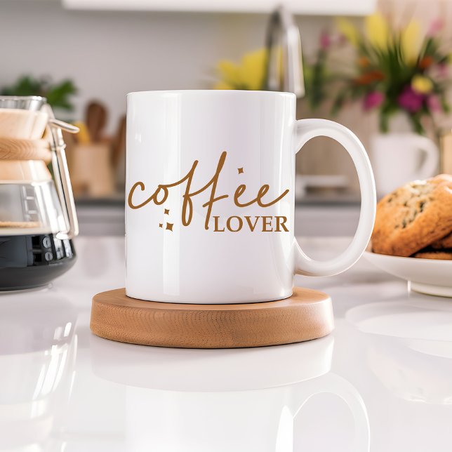 Taza De Café Coffee Lover Birthday Mug - Por ella o él (coffee lover mug, coffee gift, caffeine mug, coffee mug for her, coffee mug for him, birthday gift)
