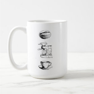 Taza De Café Coffee Lover Set