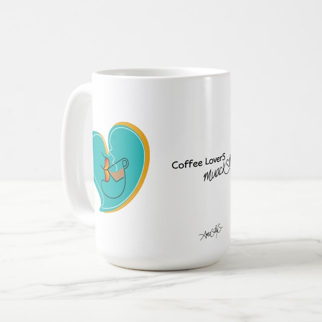 Taza De Café Coffee LoverS muackS-Mix (Anverso izquierdo)