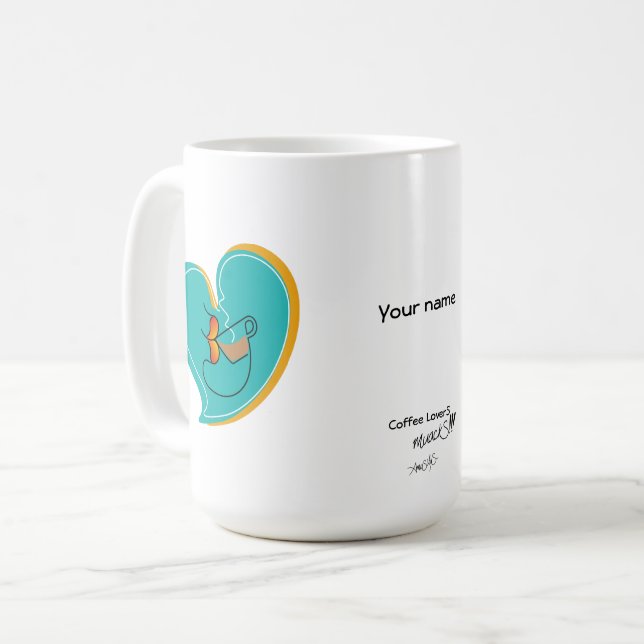 Taza De Café Coffee LoverS muackS-Mix (Anverso izquierdo)