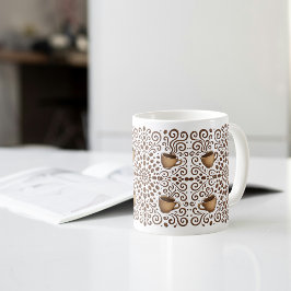 Taza De Café Coffee Mandala